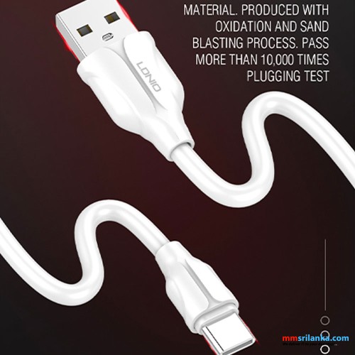 LDNIO LS361 2.4A USB to Type-C Fast Charging Cable